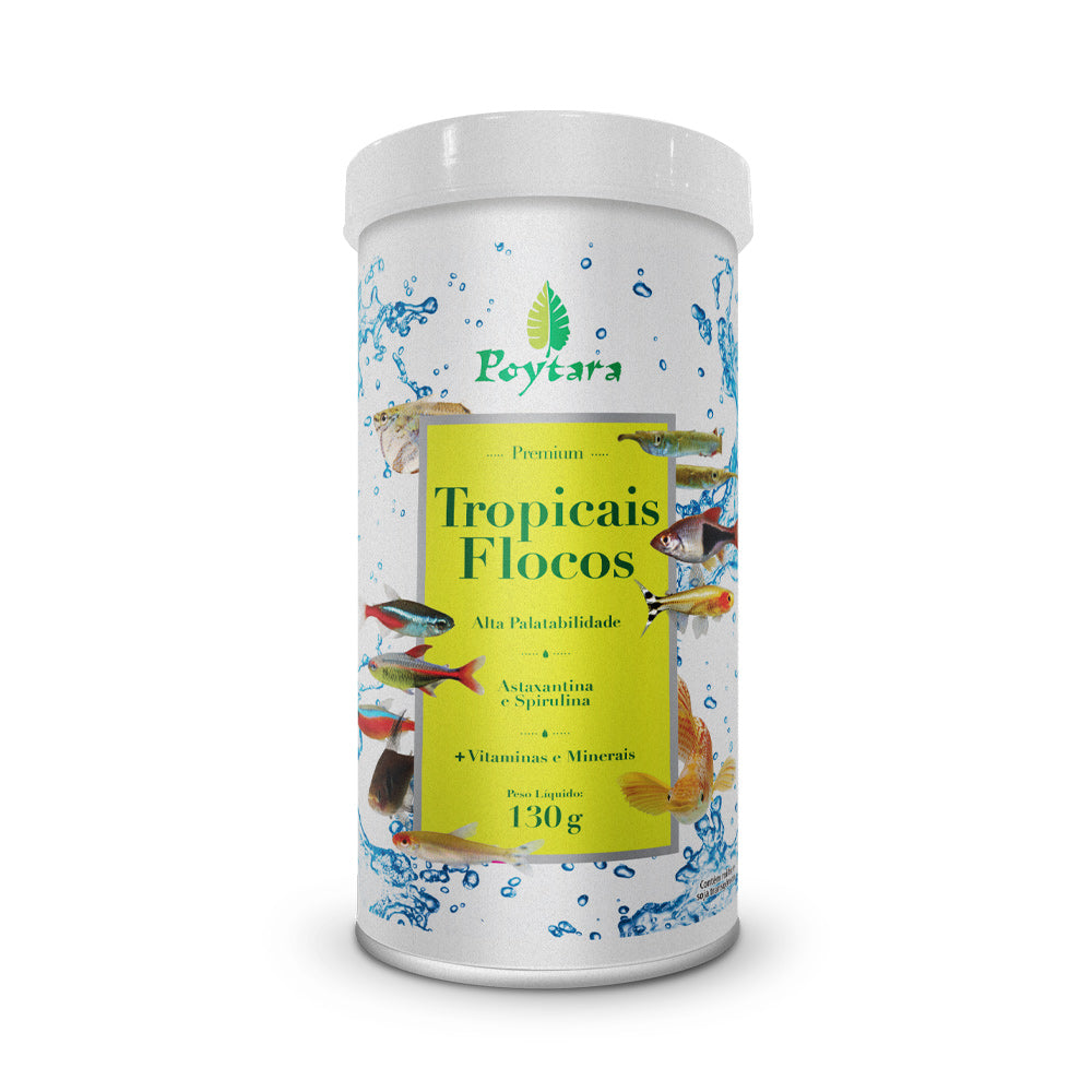 Poytara Tropical Flocos Dia a Dia 130G