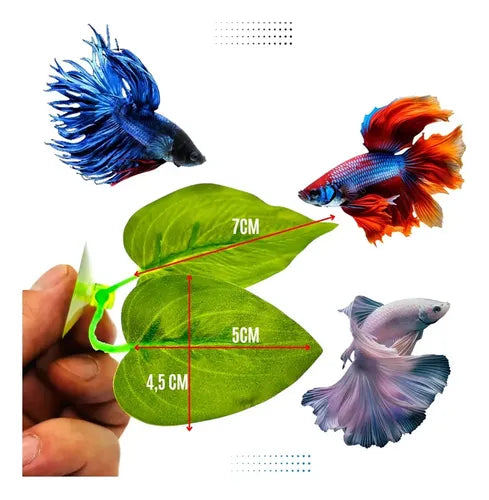 SOMA FOLHA PLASTICA PARA BETTA BLV-200 COM VENTOSA (7CM)