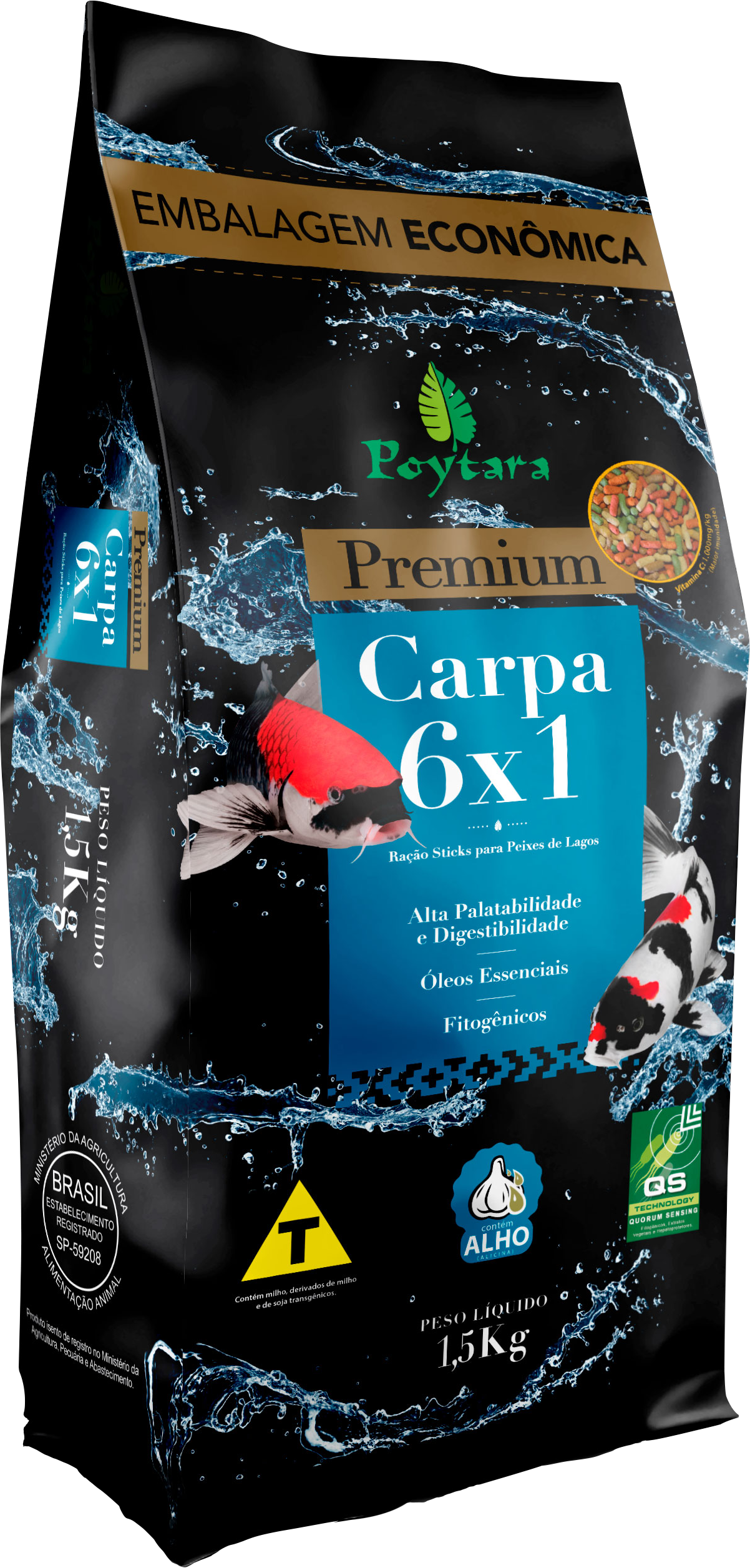 Poytara Carpa Mix 6x1