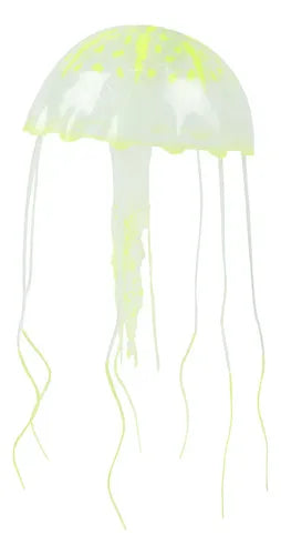SOMA ENFEITE DE SILICONE JELLYFISH BIG AMARELA
