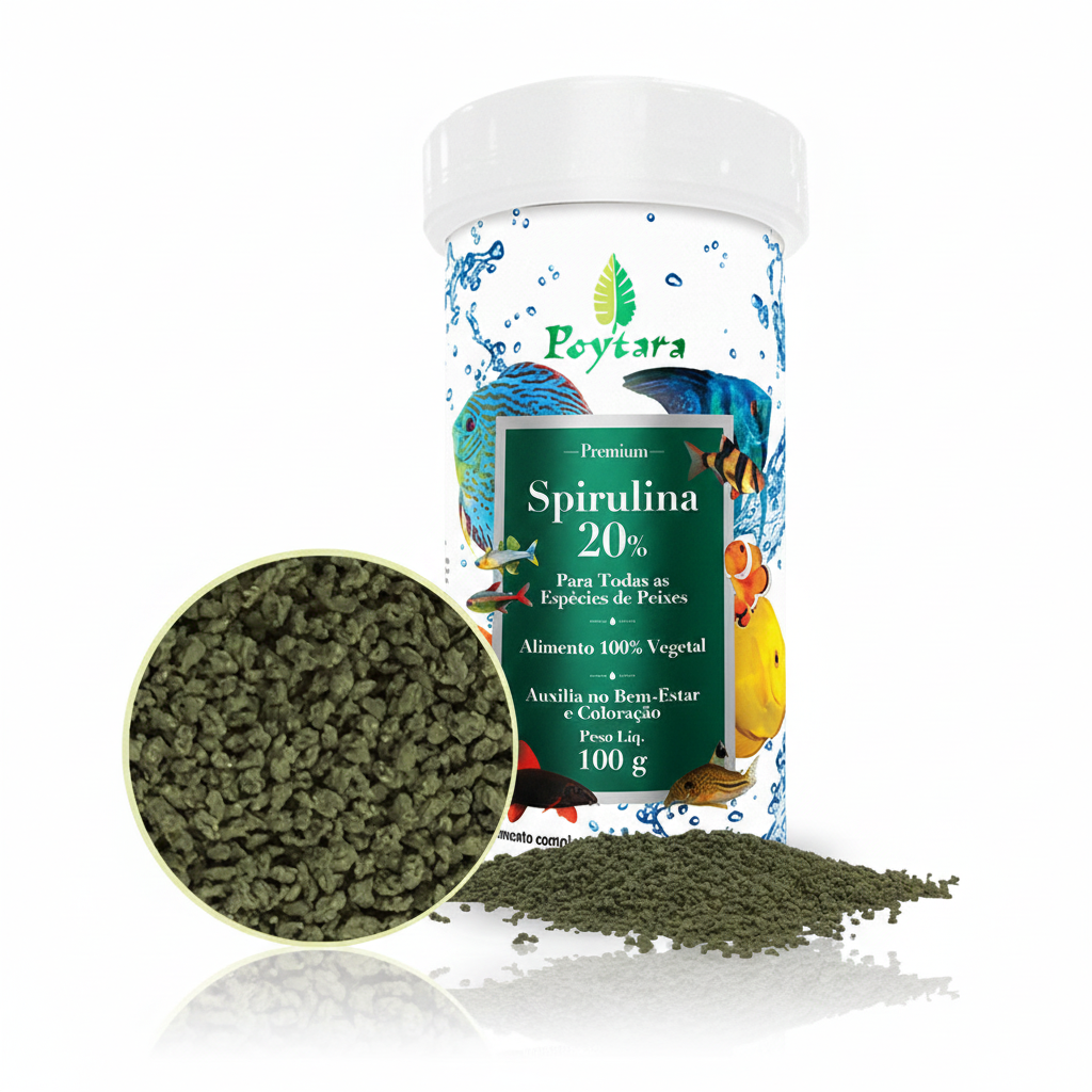Ração Poytara Spirulina 20%