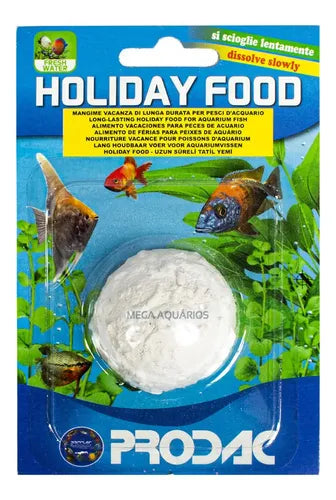 RAÇÃO PRODAC FERIAS HOLIDAY FOOD 20G